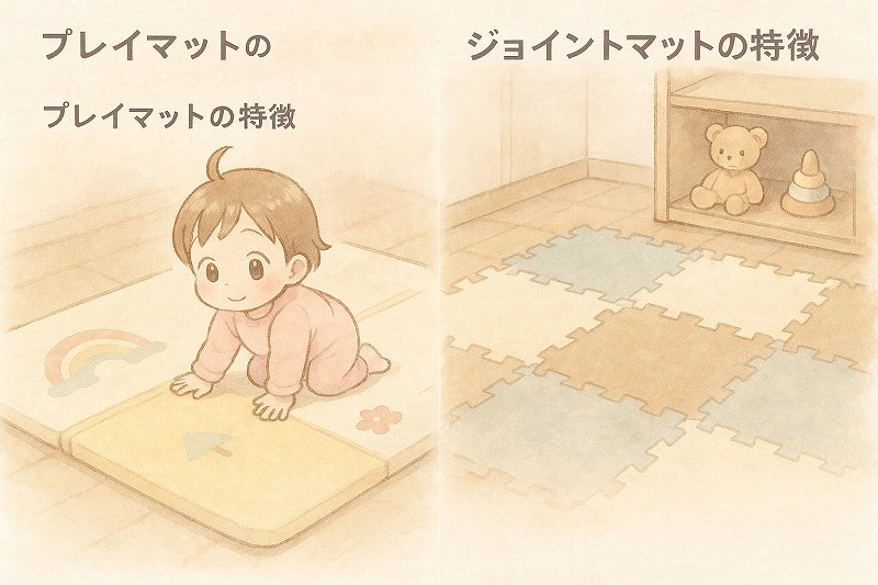 プレイマットとジョイントマット